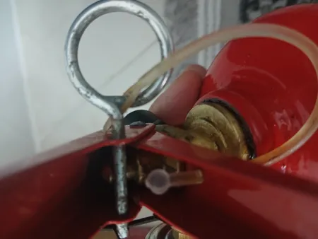 کپسول آتش نشانی دژ مدل YP-1KG وزن 1 کیلوگرم