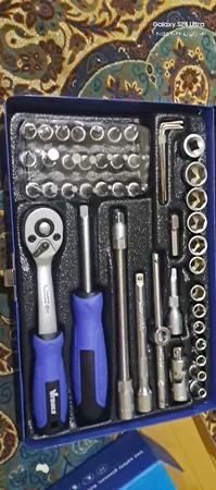 ست آچار بکس وی تولز مدل VT2108 مجموعه 46 عددی