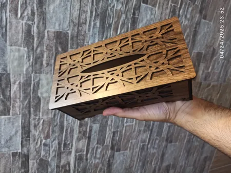 جعبه دستمال کاغذی کد 808