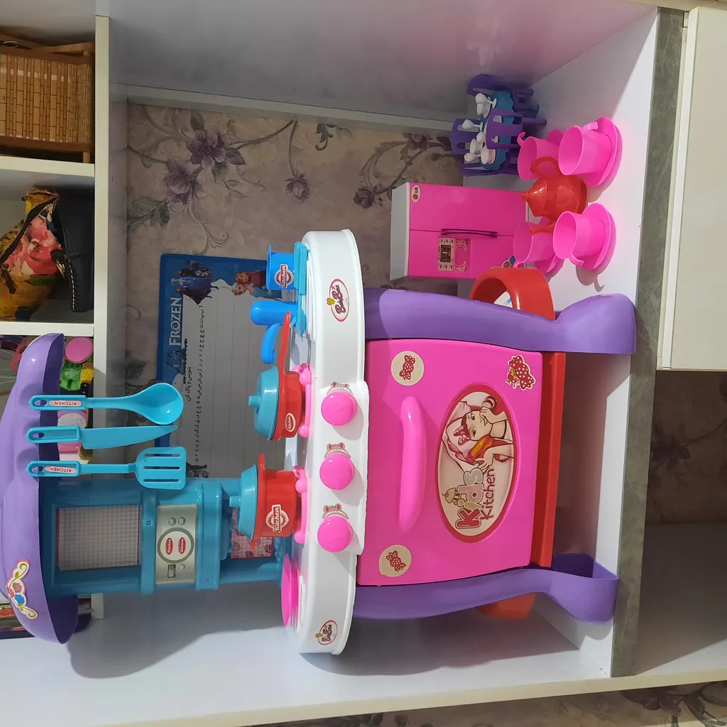 ست اسباب بازی آشپزخانه مدل little chef مجموعه 63 عددی