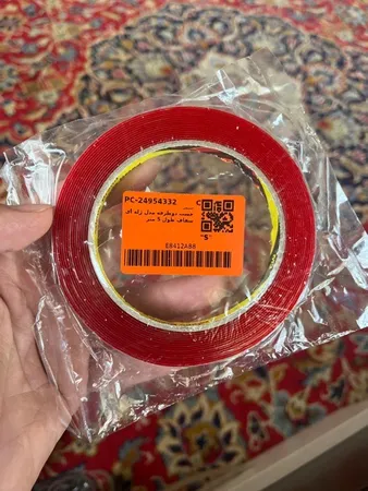 چسب دوطرفه مدل ژله ای شفاف طول 5 متر