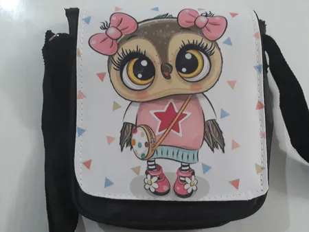 کیف رودوشی دخترانه مدل جغد مدل KP-444