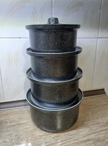 تجریه خرید سرویس قابلمه 8 پارچه بی نظیر مدل چکشی