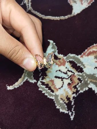 انگشتر زنانه مدل پروانه کد R3451