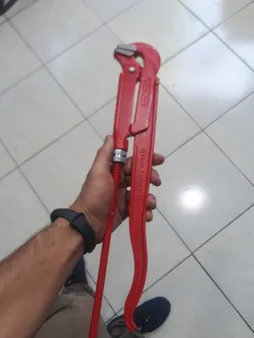 آچار لوله گیر ایران پتک مدل 001 سایز 1.5 اینچ