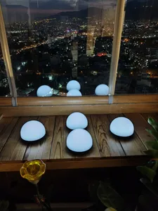 تجریه خرید چراغ پارکی خورشیدی مدل BELL مجموعه 4 عددی