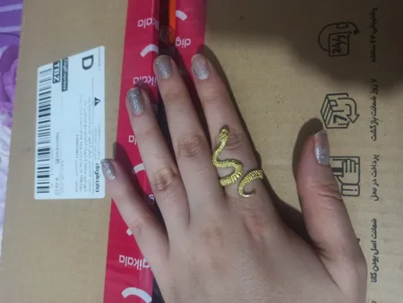 انگشتر مدل مار کد SN-110