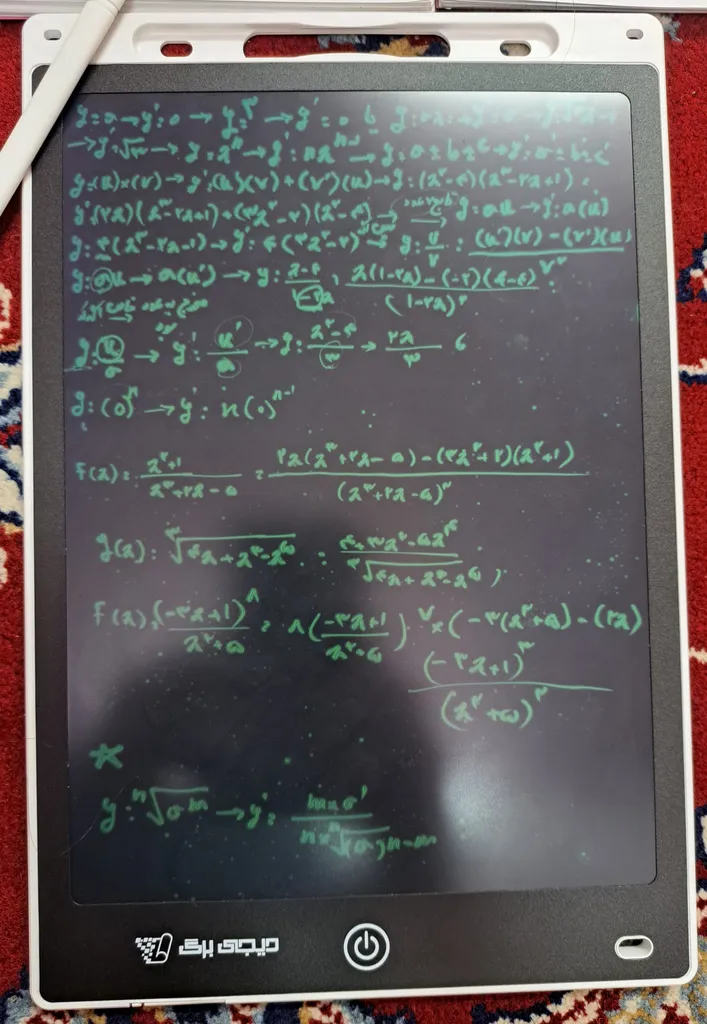 کاغذ دیجیتالی دیجی برگ مدل LCD 12 inch