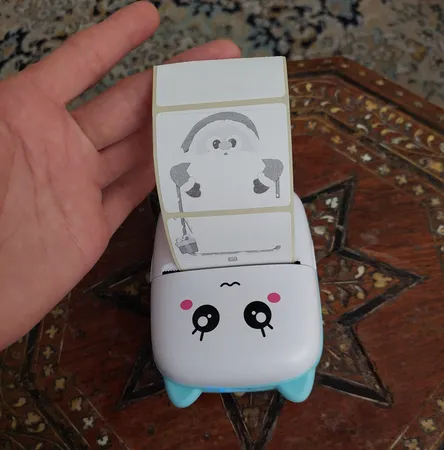 برچسب پرینتر لیبل زن مدل حرارتی 40x50 بسته 750 عددی