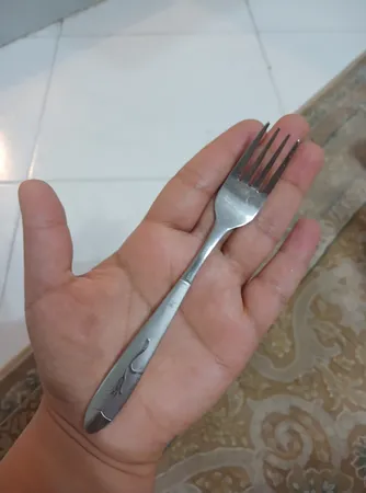 چنگال میوه خوری مدل mhdn بسته 6 عددی