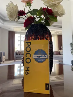 گوشی موبایل شیائومی مدل Poco M6 4G دو سیم کارت ظرفیت 256 گیگابایت و رم 8 گیگابایت