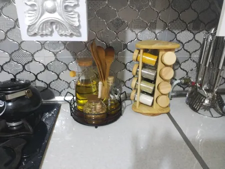 ست جا ادویه 12 پارچه مدل NATURE کد T0126