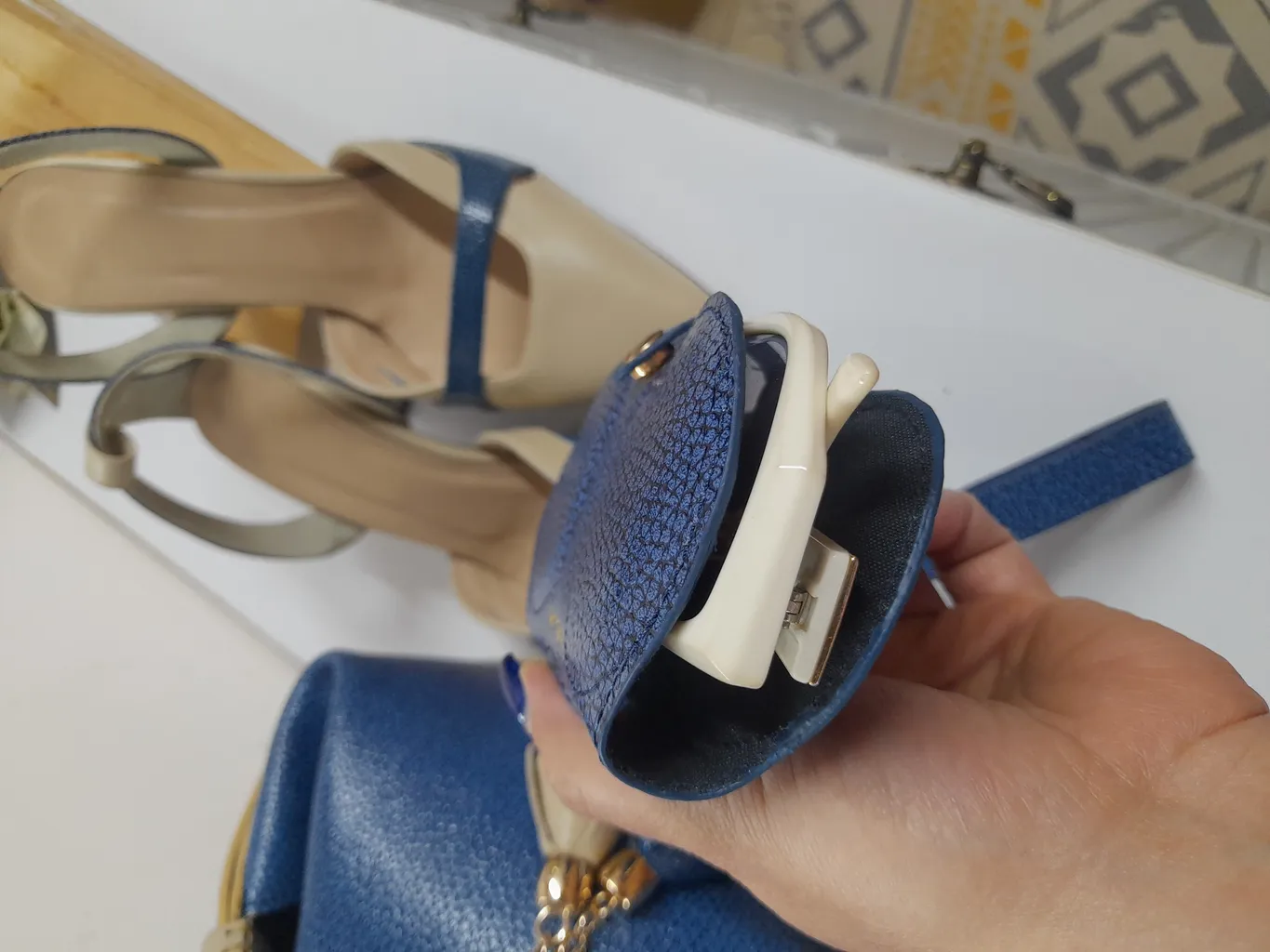 کاور عینک چرم یلسان مدل مدیس کد SHT-06-116