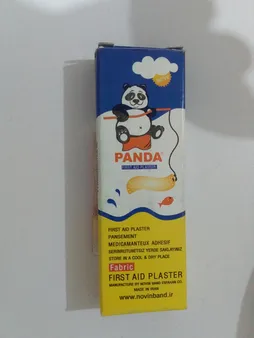 چسب زخم پاندا مدل Fabric بسته 10 عددی
