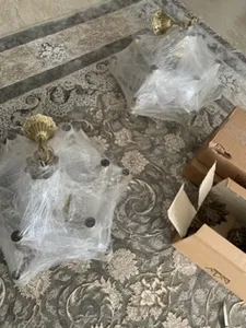 تجریه خرید لوستر 12 شعله کد 6699