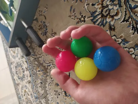 توپ فوتبال دستی بسته 4 عددی سایز 4