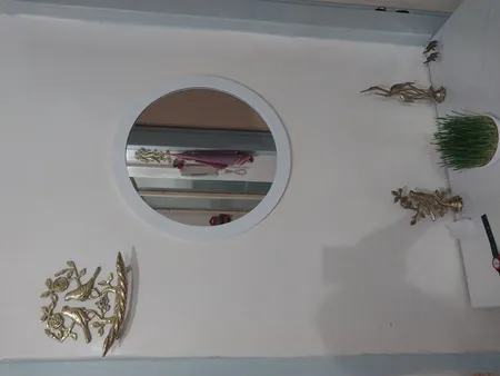 آینه خونه خاص مدل گرد تکی کد 50