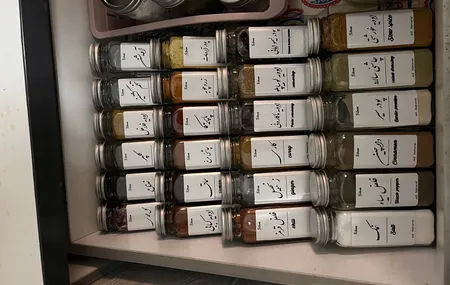 جا ادویه مدل آنتیک S1-24 مجموعه 24 عددی