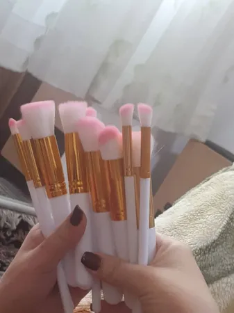 ست برس آرایشی کد 04 مجموعه 10 عددی