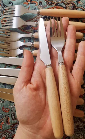 ست کارد و چنگال 12 پارچه مدل BO46