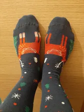 تجریه خرید جوراب زنانه ال سون طرح گوزن کد PH274