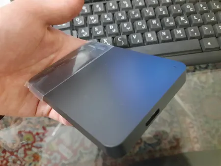 هارد اکسترنال توشیبا مدل Canvio Ready ظرفیت دو ترابایت دارای رابط USB Type-A 3.0