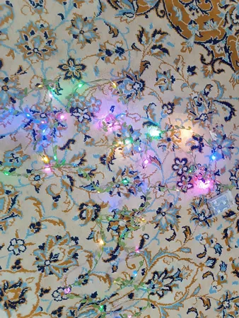 ریسه ال ای دی طرح برگ طول 5 متر