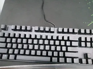 تجریه خرید کیبورد مخصوص بازی مکانیکی رپو مدل V500PRO، مکانیکال سوییچ آبی، Full size، نورپردازی RGB