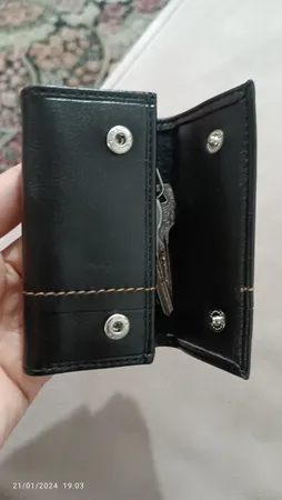 جاکلیدی چرم بارز مدل DM18M