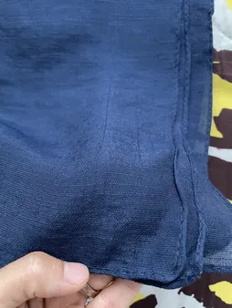 روسری زنانه مدل مینی اسکارف نخی ساده کد 1