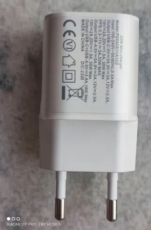 شارژر دیواری 33 وات توکی مدل TCTAC-JCB01