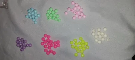 مهره دستبند مدل mat بسته 100 عددی