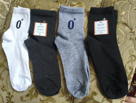 جوراب ساق کوتاه مردانه پانیبو مدل po_O positive مجموعه ۴ عددی