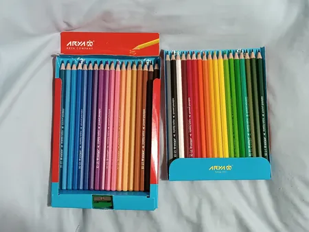 مداد رنگی 36 رنگ آریا مدل 3018
