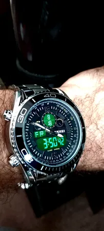 ساعت مچی عقربه ای مردانه  کوارتز اسکمی مدل 1600S