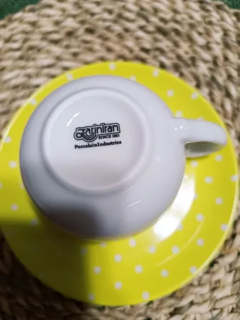 سرویس چای خوری 12 پارچه چینی زرین ایران مدل اسپاتی درجه عالی