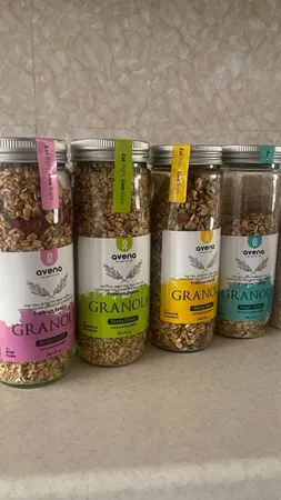 گرانولا جودوسر و عسل دانه چیا و کنجد و تخم آفتابگردان بدون گلوتن اونا - 380 گرم