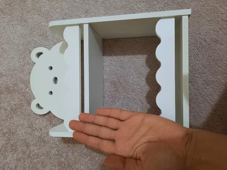 شلف رومیزی اتاق کودک چکاوک مدل خرسی