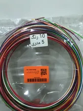 تجریه خرید فیلامنت پرینتر سه بعدی مدل PLA طول 5 متر بسته 10 عددی