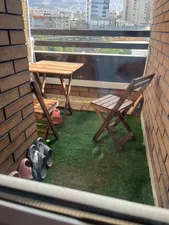 تجریه خرید میز و صندلی ناهاخوری 2 نفره مدل تاشو چوبی