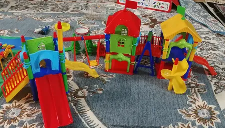 بازی آموزشی 98 تکه تک توی مدل Happy Park Blocks