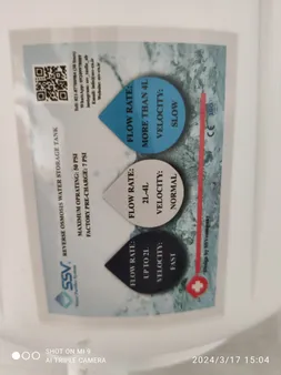 دستگاه تصفیه آب اس اس وی مدل UltraTec 2W X800 به همراه شیر دوکاره