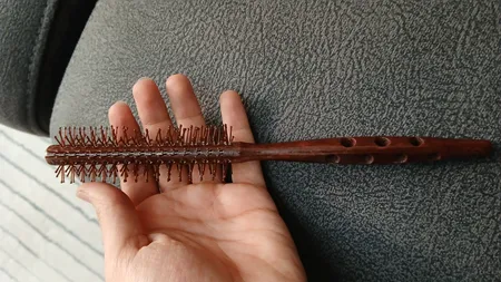 برس مو مدل گرد نسوز