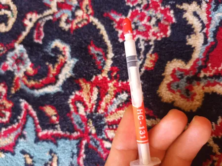 خمیر سیلیکون  مدل سرنگی