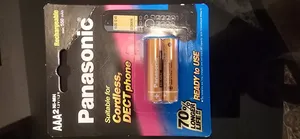 تجریه خرید باتری نیم قلمی قابل شارژ پاناسونیک مدل DM-550HR03