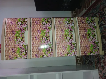 فایل کشویی رزگلد طرح حصیر شکوفه کد 710