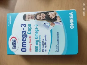 تجریه خرید کپسول ژلاتینی امگا 3 یوروویتال بسته 30 عددی