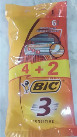 خودتراش بیک مدل SE3-6 بسته 6 عددی