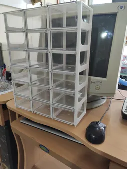 جعبه ابزار 18 کشو مدل کریستالی