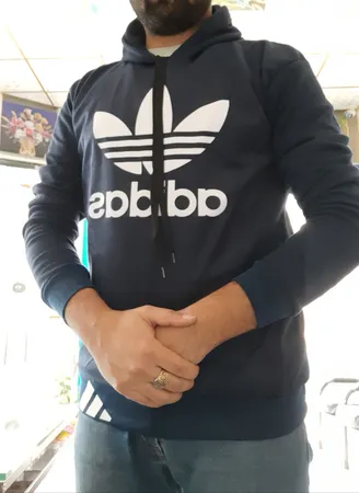 هودی مردانه آکو کد M245 رنگ سرمه‌ای